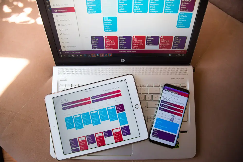 Сервис Sport Priority на смартфоне, планшете и ноутбуке